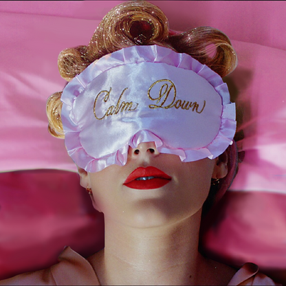 Taylor Swift Travel Sleep Pink Eye Mask for Women