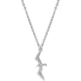 Taylor Swift 1989 Silver Seagull Necklace for Women Reputation Lover Evermore