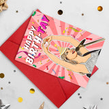 Popular Singer Taylor Swift Birthday Card For Girls Boys