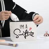 Taylor Swift Fans Makeup Bag, Taylor Swift Lovers Gifts for Women, Friendship Gifts for Women Friends Sister, Birthday Christmas Gifts for Her