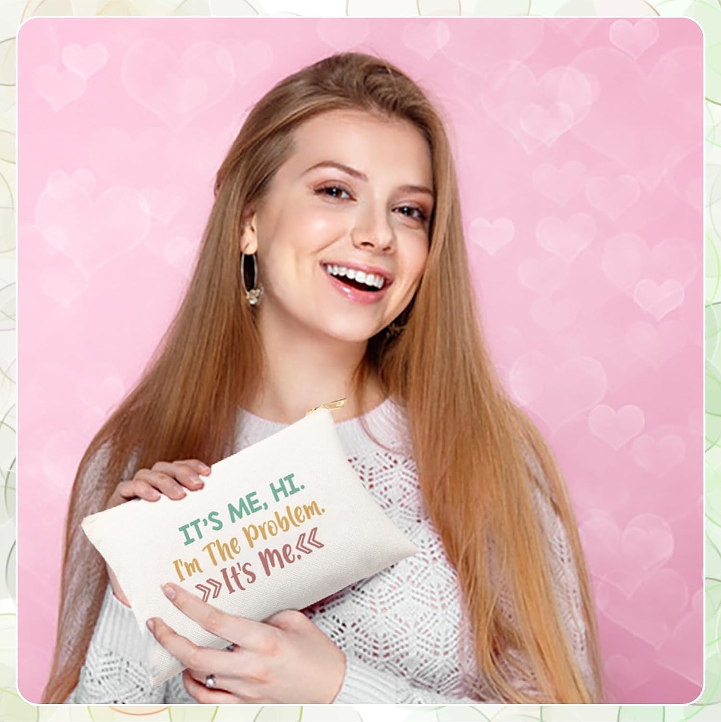 Taylor Swift Inspired Travel Bag Album - Stylish Song Lyric Cosmetic Pouch for Fans and Music Lovers - Great Singer Merchandise Gift