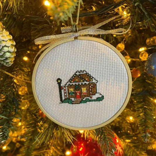 Christmas Cross Stitch Advent Calendar - Cross Stitch Advent Calendar 2024, Christmas Countdown Embroidery Kit, Christmas Advent Calendar Cross Stitch Patterns for Beginners and Craft Lovers