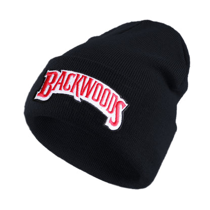 Backwoods Lettering Unisex Beanie Hat