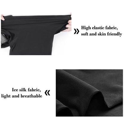 6 Pcs Pure Black Magic Scarf