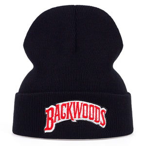 Backwoods Lettering Unisex Beanie Hat
