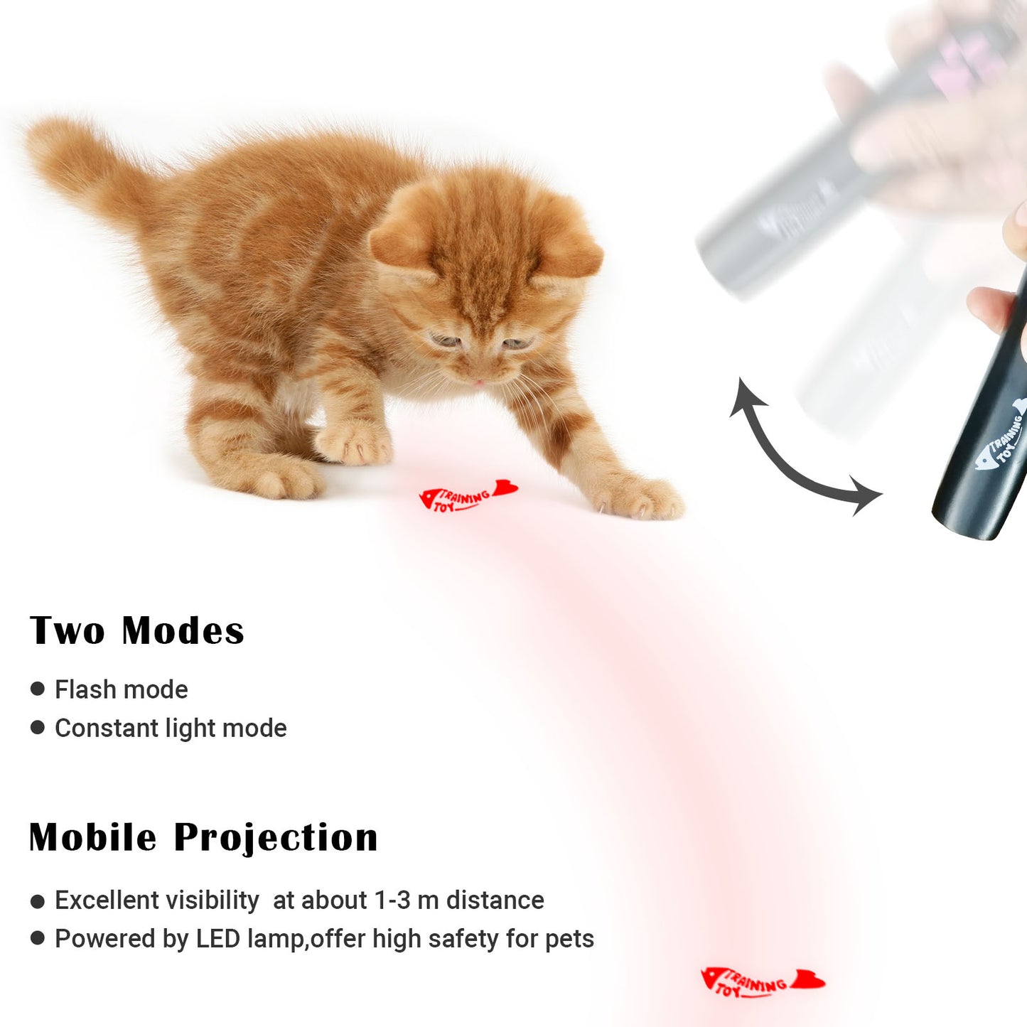 LED Cat Toy Training Tool Set