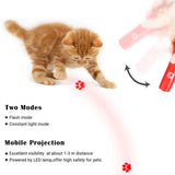 LED Cat Catch Red Paw Exercise Chaser Toy
