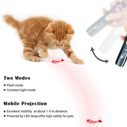 Funny LED Cat Toy Cat Catch InteractiveToy