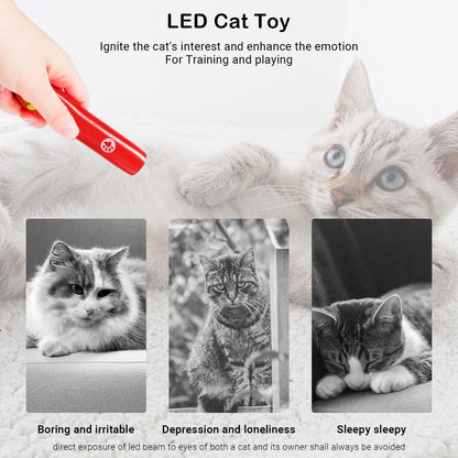 Funny LED Cat Toy Cat Catch InteractiveToy