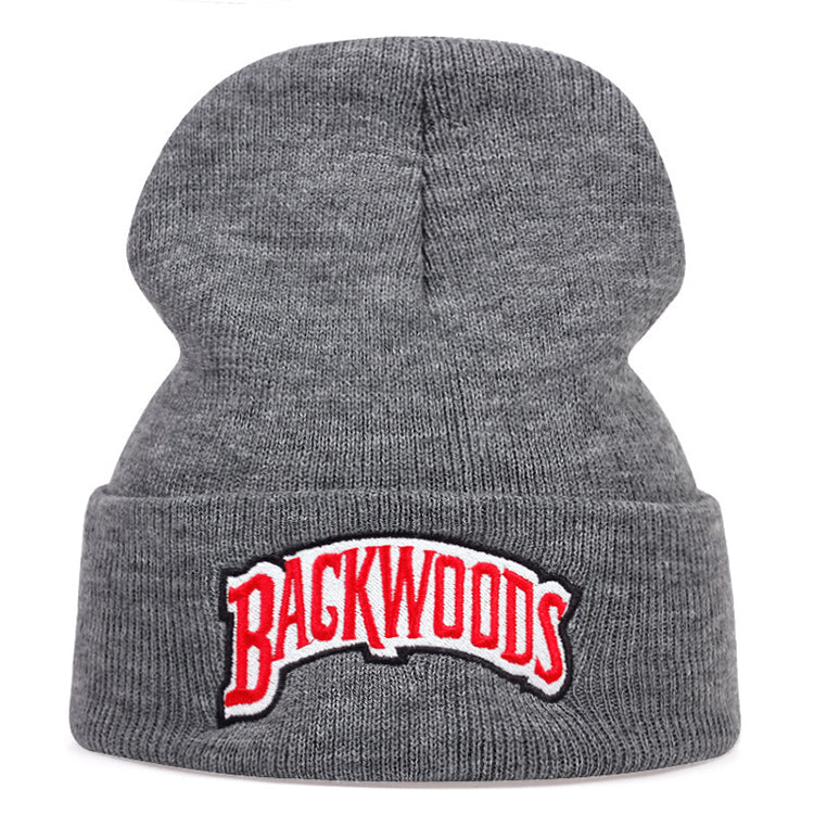 Backwoods Lettering Unisex Beanie Hat