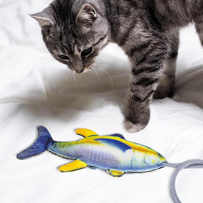 Interactive Manual Airbag Flopping Fish Cat Toy