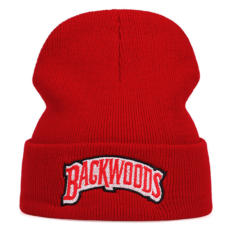 Backwoods Lettering Unisex Beanie Hat