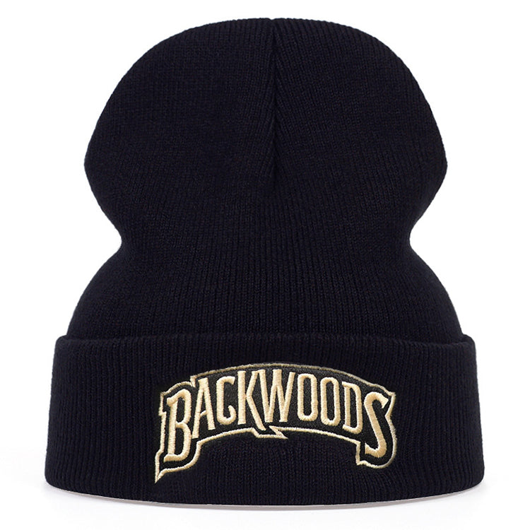 Backwoods Lettering Unisex Beanie Hat