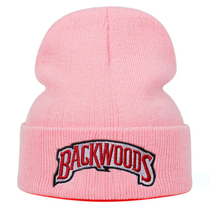 Backwoods Lettering Unisex Beanie Hat