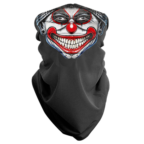 Sports Clown Printed Face Scarf