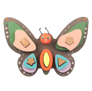 Wooden Butterfly Puzzle Toys