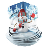 Winter Snowman Windproof Neck Gaiter