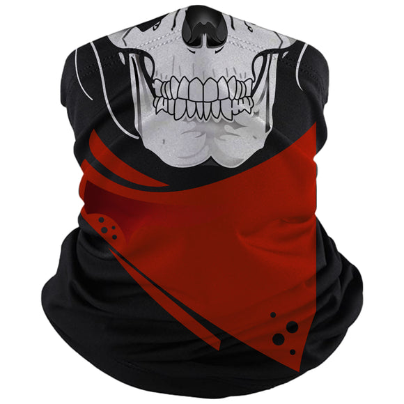 Halloween Ghost Skull Printed Magic Scarf