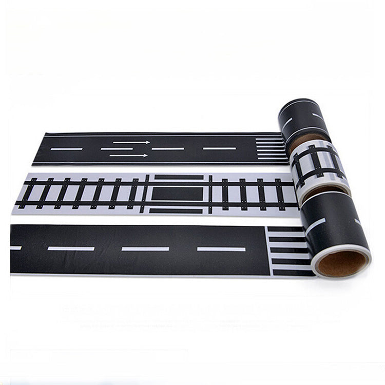 3 Rolls Road Tape Railway Toy