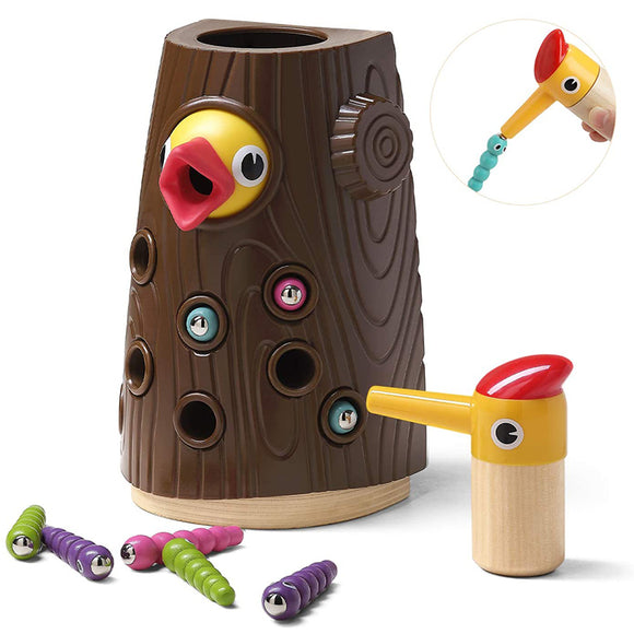 Hungry Woodpecker Montessori Toys