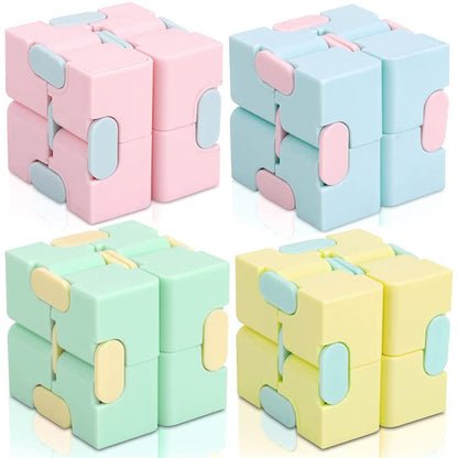 4 Pack Infinity Cube Fidget Toy