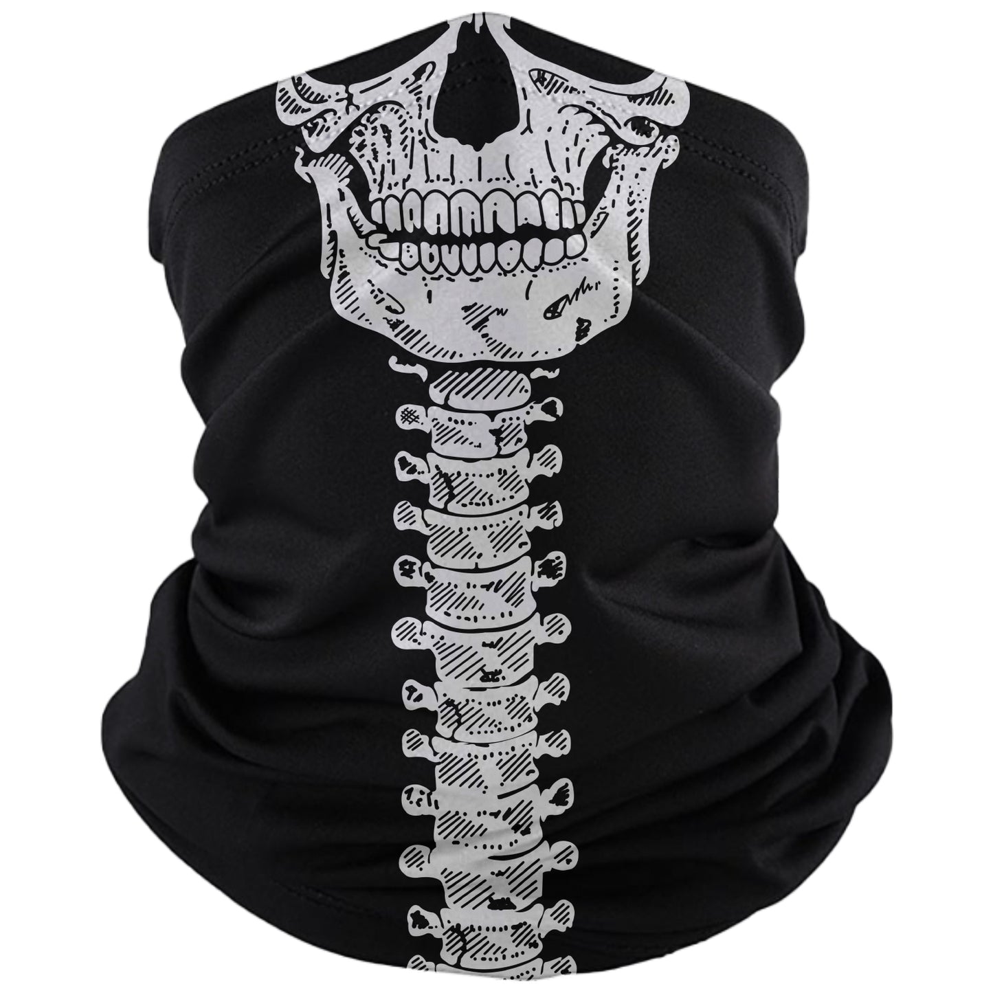 Skull Face Scarf UV Protection Neck Gaiter