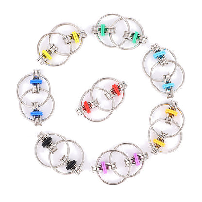 3 Pack Flippy Bike Chain Fidget Toy