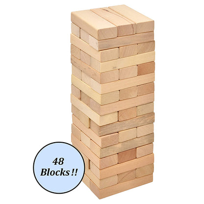 48 Pcs Medium Size Premium Wood Tower