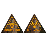 Glow Dark Biohazard Patch Zombie Outbreak Response Team Resident Evil Danger Radiation Military Morale Tactical Patches Badges Appliques with Hook and Loop Fastener Backing