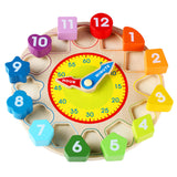Wooden Time Digital Alarm Clock Educational Toys