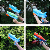 Dinosaur + Shark 2 Pack Super Water Blaster Soaker Squirt Guns