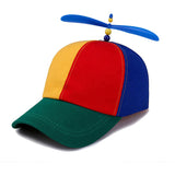 Spring and Summer Multi Color Bamboo Dragonfly Hat