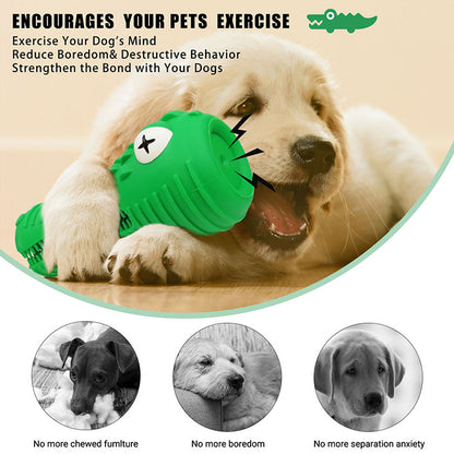 Durable Crocodile Dental Care Toy