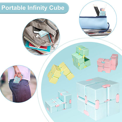 4 Pack Infinity Cube Fidget Toy