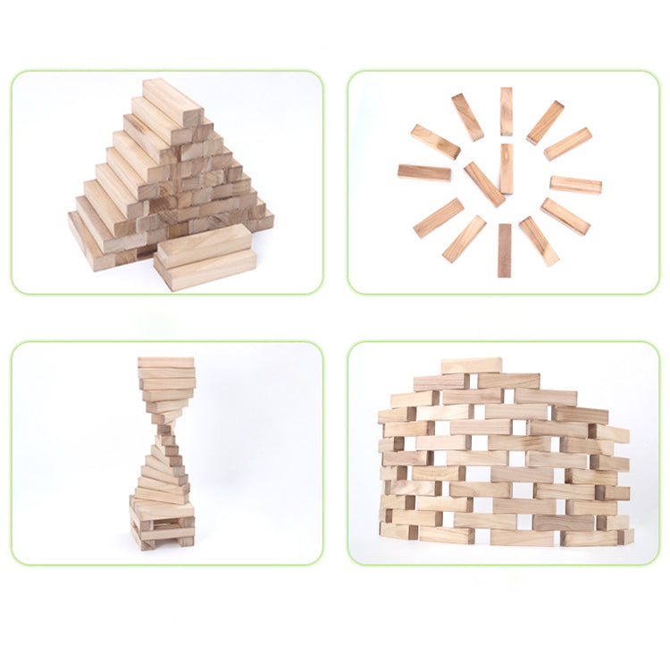 48 Pcs Medium Size Premium Wood Tower