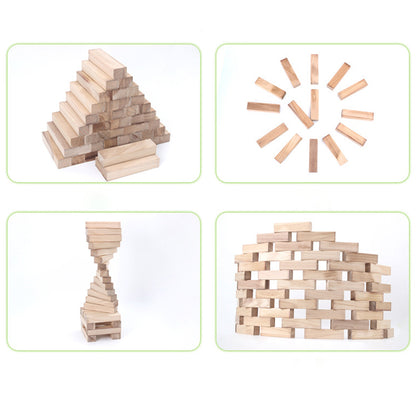 48 Pcs Medium Size Premium Wood Tower