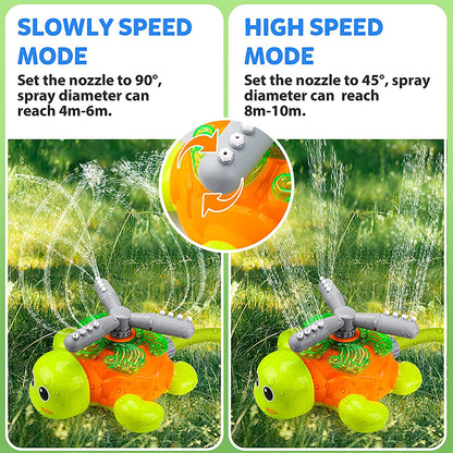 Courtyard Splash Turtle Water Sprinkler Toys