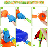 Outdoor Rocket Launchers Toys With 6 Foam Jump Rockets