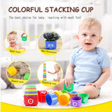 10 Pcs Baby Stacking Cups Nesting Cups Toy