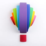 10 Layers Silicone Rainbow Stacker Puzzle