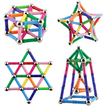 230 Pieces Magnetic Building Sticks Building Blocks Set