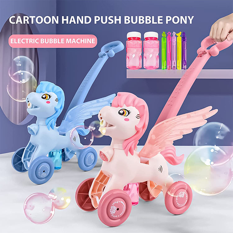 Bubble Machine Portable Light Music Toy