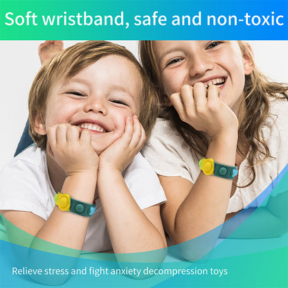 3Pcs Stress Relief Wristband Fidget Toys