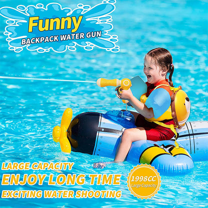 Backpack Water Gun High Capacity Water Pistol Toy