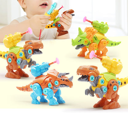 4 Packs Take Apart Dinosaur Toys