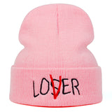 Loser Lover Word Letter Embroidery Hat