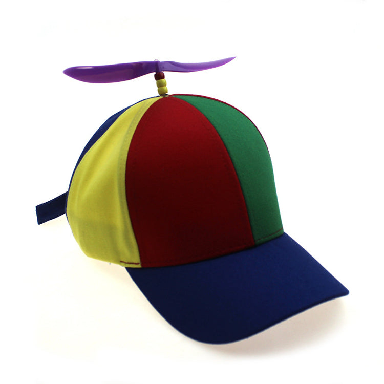 Spring and Summer Multi Color Bamboo Dragonfly Hat