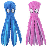 2 Pack Dog Octopus Squeaky Toys