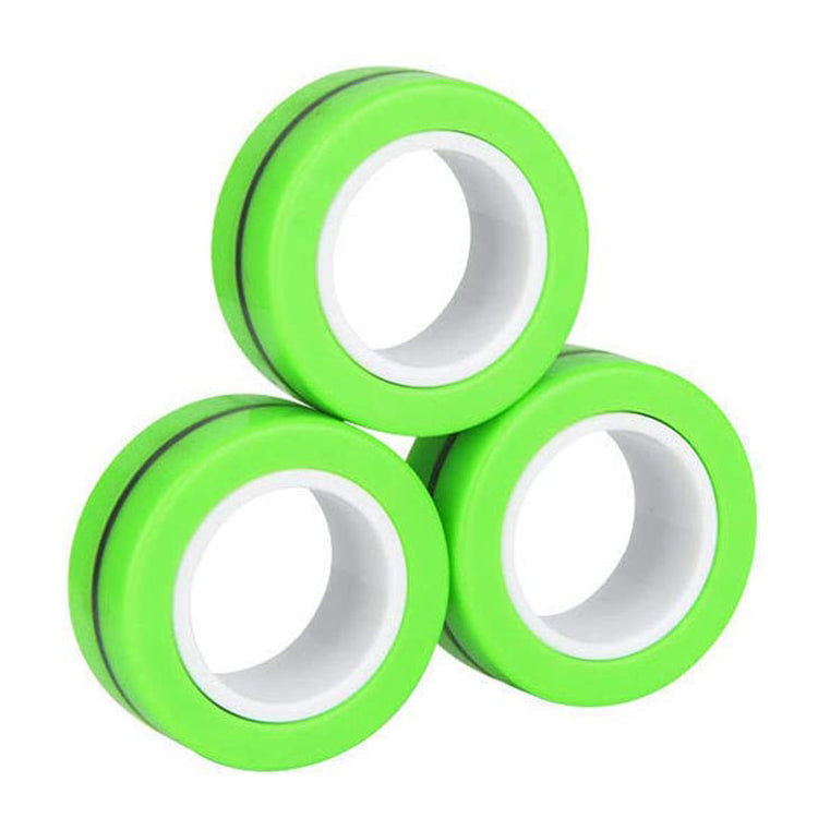 3PCS Magnetic Rings Fidget Toy Set