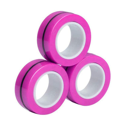 3PCS Magnetic Rings Fidget Toy Set